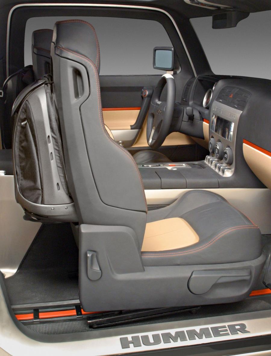 Интерьер Hummer H3T Concept 2003 года  (фото 12 из 19)